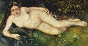 Pierre-Auguste Renoir Nymphe an der Quelle oil painting